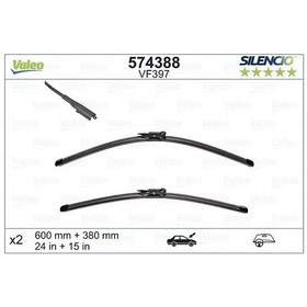 Resim Nissan Qashqai J10 On Silecek Seti 2007-2013 Valeo 574388 10takımdır 