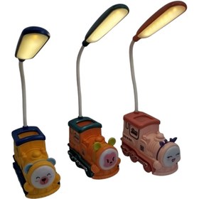 Resim Şems Pazarlama Çocuk Masa Lambası Led Gece Lambası Tren 