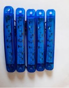 Resim parmak led 9ledli 5li set MAVİ 