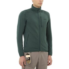 Resim Salomon Essential Lightwarm Erkek Yeşil Fleece 