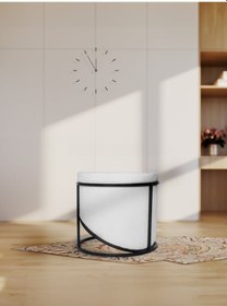 Resim Alyans Puf Beyaz 