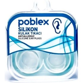 Resim Poblex Silikon 4Lü Kulak Tıkacı 