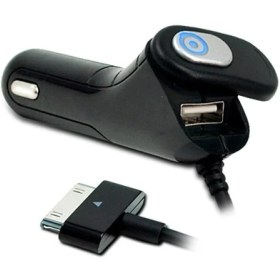 Resim Dexim Dca136 iPhone Araç Şarjı + Usb Port Siyah 