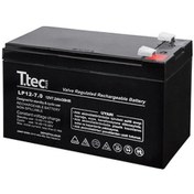 Resim Ttec 12 Volt 7 Amper Kuru Akü 12v 7a 
