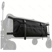 Resim Elmpaly Siyah Kamp Arabası Yan Cebi - Dayanıklı Polyester, Çoğu Modele Uygun, Alışveriş Ve Pazar İçin İdeal 