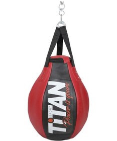 Resim Titan Sport Küre Kırmızı - Siyah Boks Torbası Çok Renkli 
