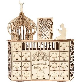 Resim Homyl Dıy Bulmaca Ramazan Advent Takvimi Festivali Geri Sayım Orta 