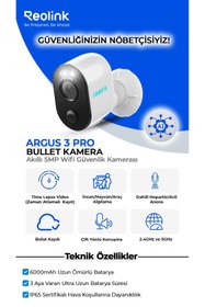 Resim ReoLink -ARGUS-3-PRO 