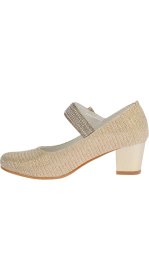 Resim Kiko Kids Cameli Çupra Günlük Kız Çocuk 4 Cm Topuklu Abiye Ayakkabı 