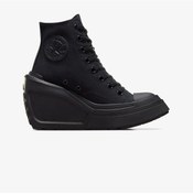 Resim Converse Chuck 70 De Luxe Wedge Kadın Siyah Sneaker Düz A08094c Siyah 