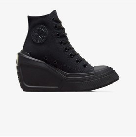 Resim Converse Chuck 70 De Luxe Wedge Kadın Siyah Sneaker Düz A08094c Siyah 
