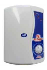 Resim ARTEMİS Elektrikli Şofben 7500W 3 lt/dk Su Isıtma Kapasitesi ile Hızlı Sıcak Su Konforu 
