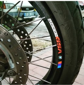 Resim BMW R1200 GS Jant Sticker Etiket Modeli 