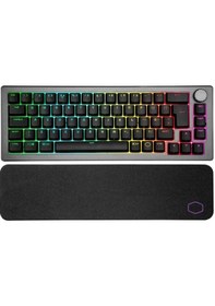 Resim Cooler Master CK721 RGB Red Switch Kablosuz İngilizce %65 Mekanik Oyuncu Klavyesi 