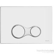 Resim VitrA Sirius 740-0480 Kumanda Paneli, Parlak Krom - Mat Krom 