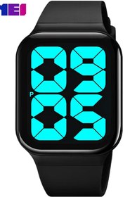 Resim Mekanik store Skmei 1995 Led Ekran Tasarım Erkek Kol Saati 