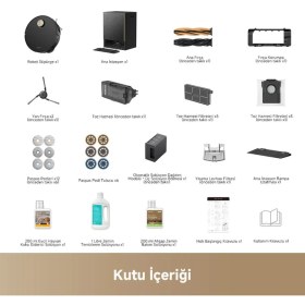Resim Dreame Ultra 10 Özel Tasarım Robot Süpürge 30000PA 8cm Engel Aşma Dünyada Tek Otomatik Paspas Değiştirme Dreame Türkiye Garantili 