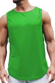 Resim BLUU Bs Tank Top Kolsuz Sporcu Tshirt 