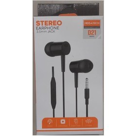 Resim D21 Stereo Siyah Mikrofonlu Kulaklık 