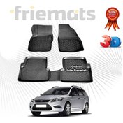 Resim Focus 2 Stw 3D Havuzlu Paspas 2005-2011 Arası Siyah N11.1064 
