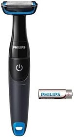 Resim Philips Bodygroom Series 1000 su geçirmez vücut bakım makinesi, pille çalışır (model BG1024/16) 