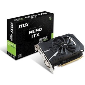 Resim MSI NVIDIA GeForce GTX 1050 Ti Aero ITX 4G OCV1 4 GB 128 Bit GDDR5 Ekran Kartı 