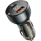 Resim Genel Markalar Araç Şarj Başlığı Go Des GD-QC2069 48W Hızlı Şarj Özellikli Dijital Göstergeli Siyah 