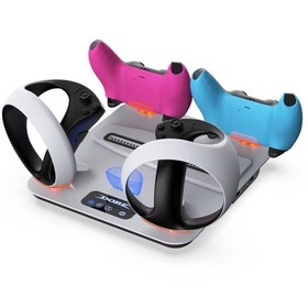 Resim Tp5-3550 Ps5 / Ps5 Slim / Ps Vr2 Uyumlu Rgb Işıklı Multifonksiyon 