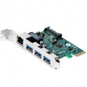 Resim Genel Markalar Dk Nt Peglanu3 3X Usb3.0 + Gigabit Lan Pcıe X1 Ağ Kartı 