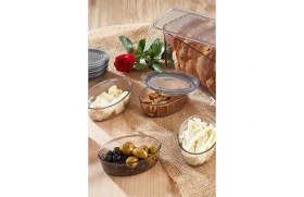 Resim Vip Ahmet VP-257 Organizerli Kahvaltılık 7prc Füme 