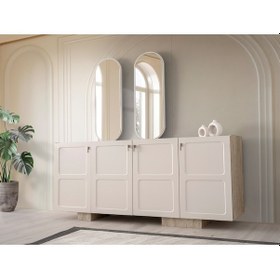 Resim Kumsal Mdf Konsol Ve Ayna Aytaşı 