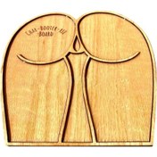 Resim Yemek İçin Ahşap Tepsi, Meze Tepsisi, Benzersiz Şekilli Ahşap Servis Tepsisi, Parti, Hafta Sonu Dekorasyonu, Eve Taşınma Hediyesi 