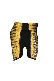 Resim DO-SMAI Dijital Baskılı Fileli Kickboks Fitness Boks Muay Thai Antrenman Şortu Spor Şort Kbs239 