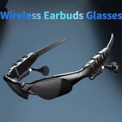 Resim SYANGBREY Akıllı Gözlük Kablosuz Earbuds ve Eller Serbest Başlık - Bluetoothlu Gözlük, İç Dahili Mikrofon/Hoparlör, USB-C Şarjlı, Smartphone/Tablet Uyumlu, Çevresel Navigasyon Destekli, iPhone ile Tam Uyumlu - Erkeklere & Bayanlara Hediye Fikri 