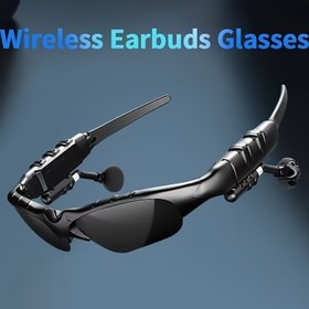 Resim SYANGBREY Akıllı Gözlük Kablosuz Earbuds ve Eller Serbest Başlık - Bluetoothlu Gözlük, İç Dahili Mikrofon/Hoparlör, USB-C Şarjlı, Smartphone/Tablet Uyumlu, Çevresel Navigasyon Destekli, iPhone ile Tam Uyumlu - Erkeklere & Bayanlara Hediye Fikri 