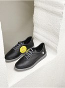 Resim Mammamia D25YA-705 HAKİKİ DERİ DÜZ TABAN SNEAKER SPOR AYAKKABI KADIN 