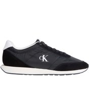Resim Calvin Klein RETRO RUNNER ESS MIX MAT Siyah Erkek Sneaker 