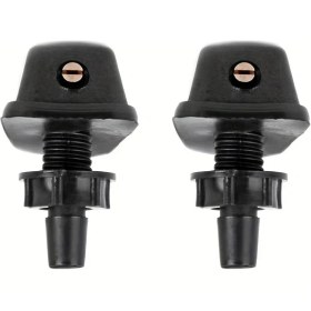 Resim Gateesat 2 Adet Cam Sileceği Püskürtme Nozulu Seti - Pirinç Yüzey Dayanıklı Pvc Ayarlanabilir Akış 