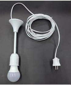 Resim 50 Metre 2x0.75 Kablolu Fişli Duylu Ampül Dahil Seyyar Lamba Uzatma Kablolu Tamir Işığı TYBGZKHEDBG67U0996 