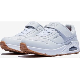 Resim Skechers Uno Air Blitz Büyük Erkek Çocuk Beyaz Sneakers 403673l Wht Beyaz 