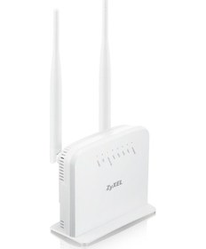Resim Zyxel P1302-T10D V3 300 Mbps Kablosuz 4-Port 2x5dBi Antenli WPS ADSL2+ Modem/Router 