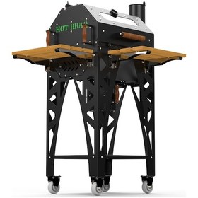 Resim Hot Quartz Short Mangal Barbekü Hotbbaq Kf-hb-009 Siyah 