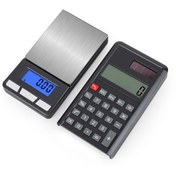 Resim Lcd Ekran Elektronik Hesap Makineli Hassas Dijital Takı Altın Gram Ölçer Terazi (500g 0.1g) 