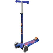 Resim Micro Maxi Micro Deluxe Led Blue Unisex Çocuk Mavi Scooter 