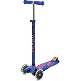Resim Micro Maxi Micro Deluxe Led Blue Unisex Çocuk Mavi Scooter 