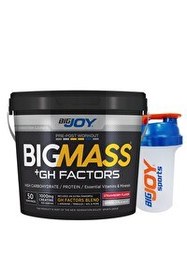 Resim Bigjoy Bigmass Çilek Aromalı 5000 gr Mass Gainer Karbonhidrat Tozu 