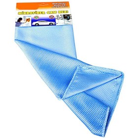 Resim Carmind Mikrofiber Baklava Desen Cam Bezi 40cmx40cm 