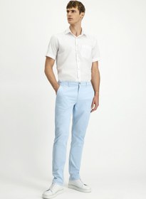 Resim Kiğılı Regular Fit Standart Kesim Likralı Kanvas / Chino Pantolon 