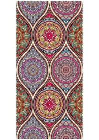 Resim Besthome1 Suntek Çiçek Statik Streç Vitray Cam Filmi Gizlilik Buzlu 9mm 