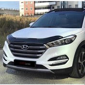 Resim Hyundai Tucson 2016 - 2020 Ön Kaput Koruyucu Rüzgarlığı Piano 